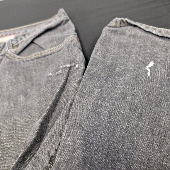 Vintage Distressed Arizona Jeans Dark Gray Jeans Men's Size 32x32 - Picture 2 of 6